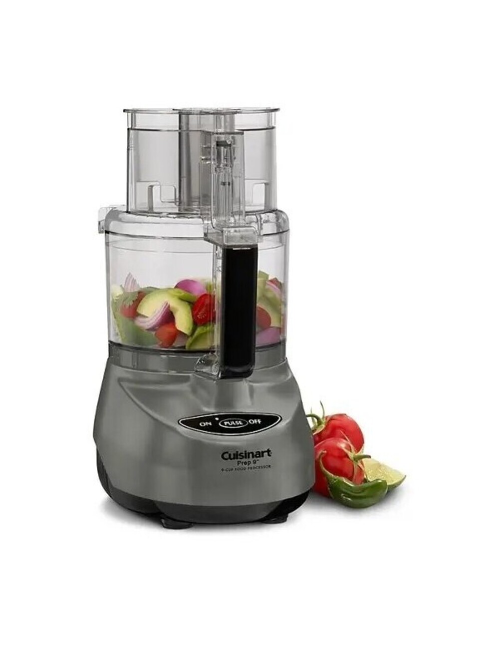 179$ Cuisinart Prep 9 9 Cup Food Processor DLC-2009GMAMZ Size 9 Cup Silver